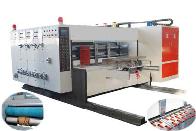 China Automatic Flexo Printer Die-cutter Machine, Automatic Lead-edge Feeding, High-speed for sale