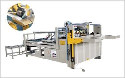 China Semi-auto Folder Gluer, Carton Box Folding + Gluing, stitching & strapping as option for sale