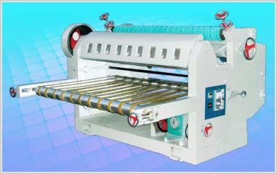 China Single Faced Rotary Sheeter, Single Faced Corrugated Cardboard Slitting + Cutting for sale