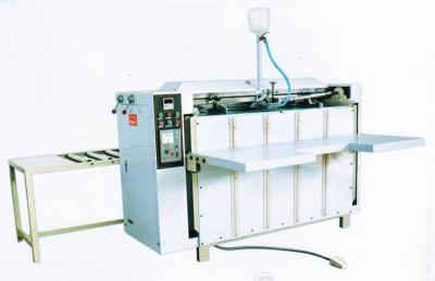 China Corrugated Carton Folder Gluer, Carton Box Folding + Gluing + counting + side ouput for sale