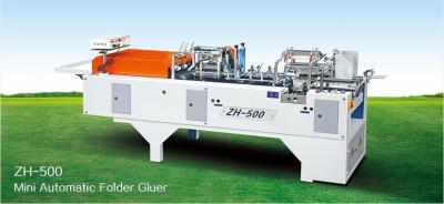 China Mini Box Automatic Folder Gluer, Mini Box Folding + Gluing + Pressing, auto counting for sale