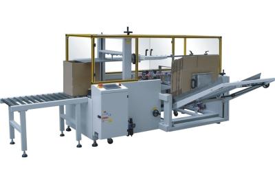 China Automatic Carton Box Erector, Automatic Erecting Carton Box and Bottom Sealing for sale