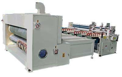 China Automatic Feeding Rotary Die-cutting Machine, Auto Feeder + Chain Feeder + Rotary Die-cutter Creaser zu verkaufen