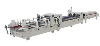 China Automatic Crash Lock Bottom Box Folder Gluer Machine, Multi-function by gluing wheels for sale