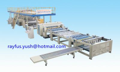 Китай High-Speed 2-Ply Corrugator Line, Single Faced Corrugated Cardboard Making Machine продается