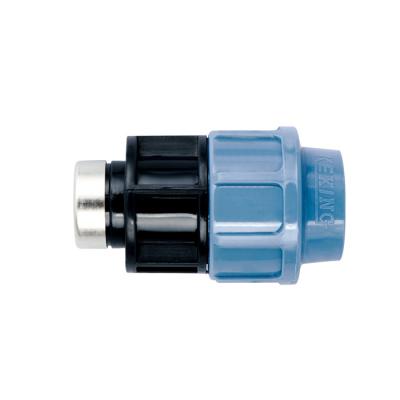 China Injection Plastic Irrigation PP HDPE Push Compression Fittings (High Quality) Fitting Coupling Valve Tee, Elbow, Male And Female Equal for sale