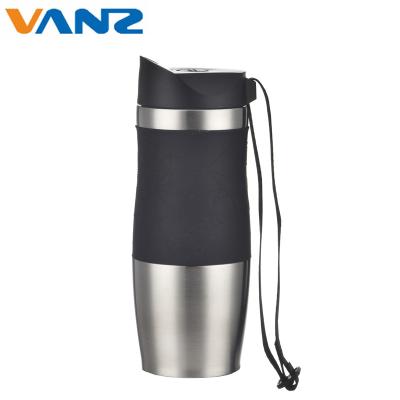 China Disposable Stainless Steel Water Bottle 380ml Double Wall Vacuum Insulated Coffee Cup for sale