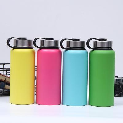 China Sustainable 32oz 18/8 Stainless Steel Double Wall Insulated Thermal Sealed Vacuum Water Bottle for sale