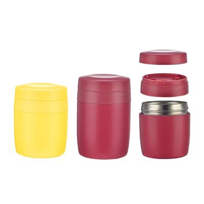 China Wholesale Viable Vacuum Flask Double Wall Vacuum Flask For Sports And Food Travel Outdoor Camping Thermal Flask for sale