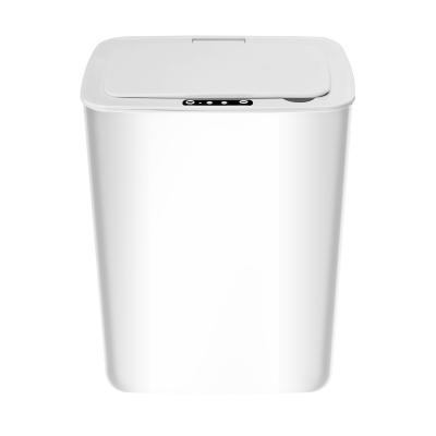 China Large Capacity Small Bathroom Trash Can Smart Trash Can for sale