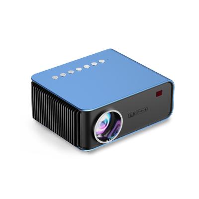 China Built-in Speakers Home Mini Portable Digital Movie Projector 1080P WiFi T4 Projector for sale