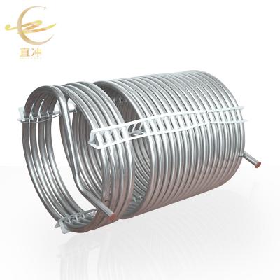 China Durable ss304 Water Tank Heat Exchange Coil 30m Customizable for sale