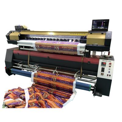 China Garment Shops 1.9m Large Format Digital Flag Textile Printer With 5113 Sublimation Head for sale