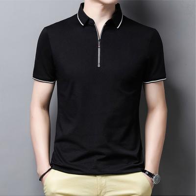 China Round Neck Polo Shirt Custom Brand Polo Shirt QUICK DRY for sale