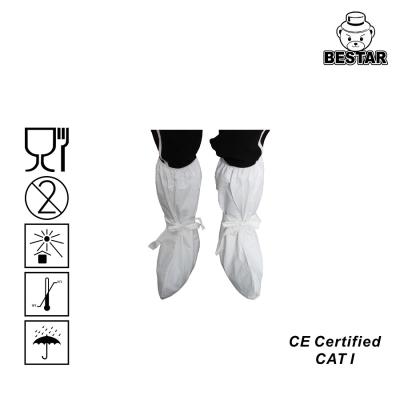 China Factory Microporous Film Boot Medical Disposable Waterproof Shoe Covers Te koop