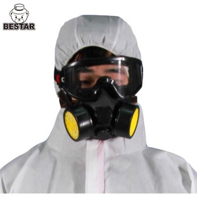 China Flame Retardant Disposable Work Suit Type 56 SMS CAT 3 Coveralls For Construction for sale