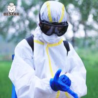 Китай Тяжелой промышленности костюма Hazmat УПРАВЛЕНИЯ ПО САНИТАРНОМУ НАДЗОРУ ЗА КАЧЕСТВОМ ПИЩЕВЫХ ПРОДУКТОВ И МЕДИКАМЕНТОВ Coverall устранимой Microporous устранимый продается