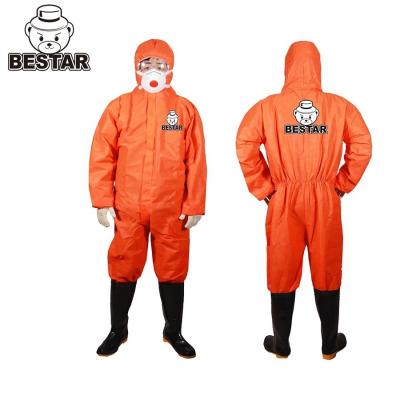 Китай Устранимый не сплетенный медицинский тип 5/6 Coveralls больницы костюма Coverall продается