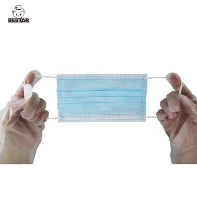 중국 SPP Anti Dust Face Mouth Mask NonWoven SBPP Disposable Protective Mask 판매용