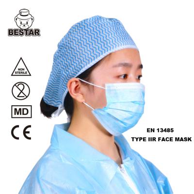 Cina 3Ply Disposable Face Mask EN14683 Disposable Surgical Face Mask in vendita