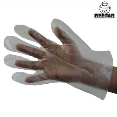 Chine Gants jetables sûrs de main de LDPE de nourriture d'ISO9001 XL pour à usage unique à vendre