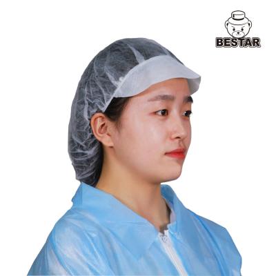 Китай Сети волос белой устранимой Nonwoven крышки Bouffant для гигиены Gerneral продается