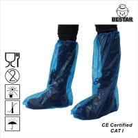 China Wasserdichte Plastik-LDPE-Wegwerfstiefel-Abdeckungs-Fuß-Beuten für die Fischerei zu verkaufen