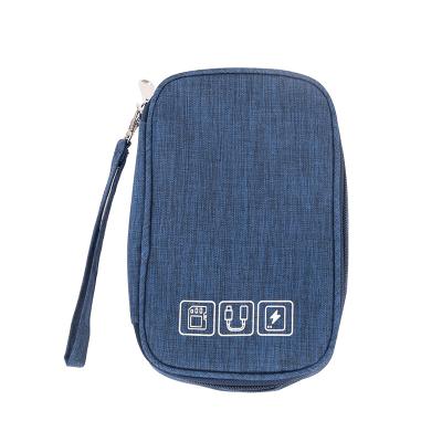 China Viable Lightweight Waterproof Electronic Accessories Organizer Pouch Multifunctional Travel Digital Cable Storage Bag for sale