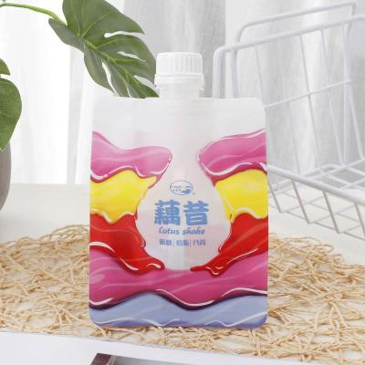 China Shock Resistance Factory Beverage Supplier Drinking Spout Bags Halloween Party Supplies Mayonnaise Package for sale