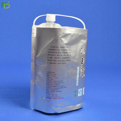 China 20l Clear Water Dispenser Plastic Bag ANTISTATIC In Box With Spout for sale