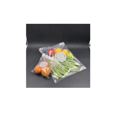 China Food Grade Recyclable Transparent Resealable Plastic Double Tracking Ziplock Bag for sale