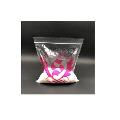 China Recyclable Custom Food Grade Plastic Packaging Pouch Clear Ziplock Plastic Bag With Zipper Candy for sale