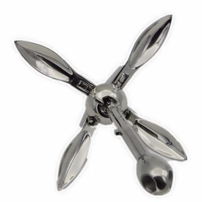 China 316 stainless steel 316 stainless steel mirror polished folding anchors for boat for sale