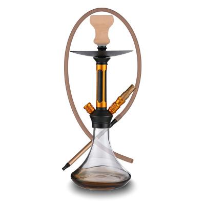 China 2021 New Large Aluminum Alloy Hookah Bar Hookah Manufacturer 2021 New Design Hookah Alloy Shisha Glass Shisha Supplier for sale