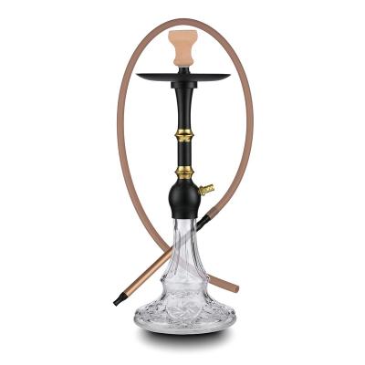 China 2021 New Large Aluminum Alloy Hookah Bar Hookah Manufacturer 2021 New Design Hookah Alloy Shisha Glass Shisha Supplier for sale