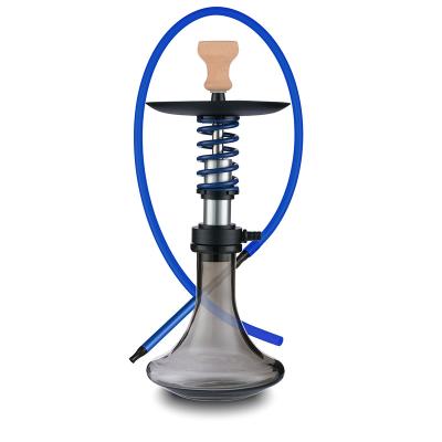 China 2021 New Large Aluminum Alloy Hookah Bar Hookah Manufacturer 2021 New Design Hookah Alloy Shisha Glass Shisha Supplier for sale