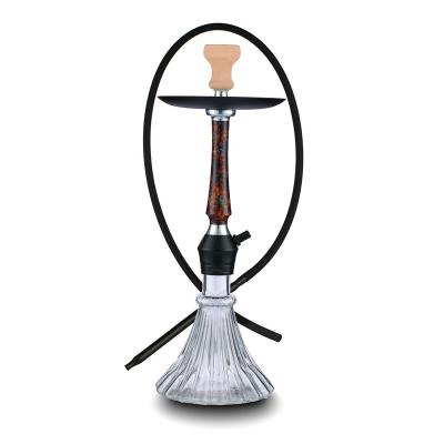 China 2021 New Large Model Hookah Bar Manufacturer 2021 New Design Hookah Alloy Shisha Hookah Glass Shisha Supplier for sale