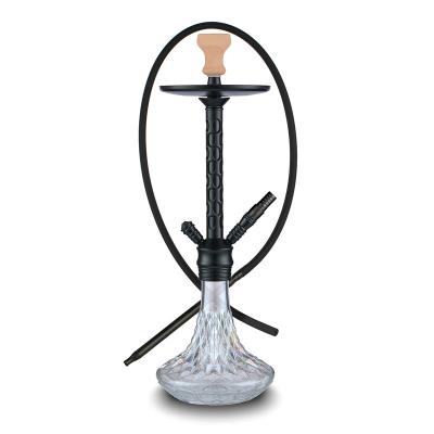 China 2021 New Large Aluminum Alloy Hookah Bar Hookah Manufacturer 2021 New Design Hookah Alloy Shisha Glass Shisha Supplier for sale