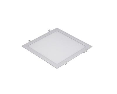 China Modern No Flickering LED Panel Light Super Shine Round Square Shape Recessed Mounted Panel Light Slim Ultra Thin for sale