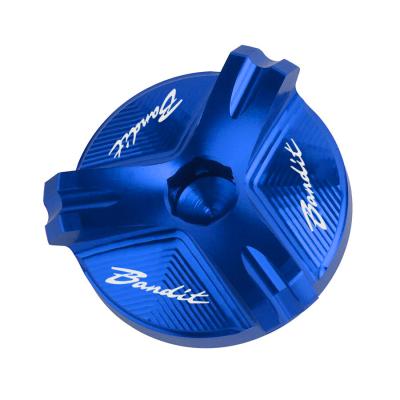 China CNC Aluminum 6061 Anodized For SUZUKI Bandit 400 600 650 1200 1250 Motor Oil Cup Cover Aluminum Oil Filler Cap Plug 1250S Motorcycle Accessories for sale