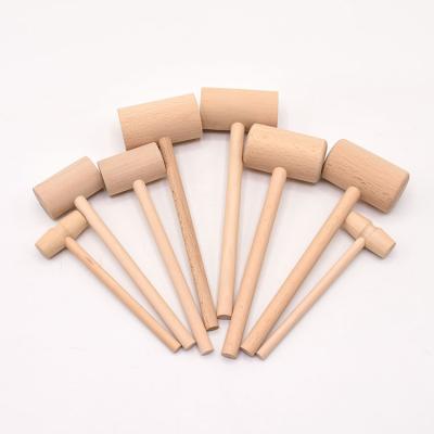 China 2021 Durable Life No Moldy Heart Mallet For Chocolate by Mini Wooden Hammer Mallet Breakable for sale