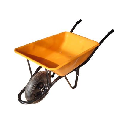 China Multi Functional Wheelbarrows, Agricultural Construction, Double Bucket Wheel Wheelbarrow And Garden Tools for sale