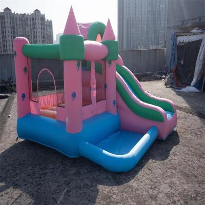 China Disco Inflatable Dome Ourdoor Toys Jumping Castle With Slide New Design For Kids Indoor Moonwalk for sale