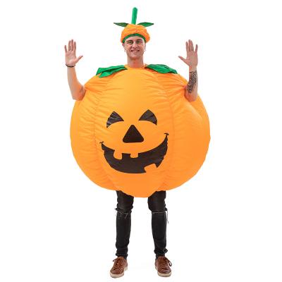 China Top Quality Excellent Large Pumpkin Inflatable Costume Holiday Decorations Design Inflatable Pumpkin Costume For Adult for sale