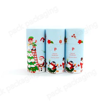 China Good Quality Recyclable Hot Selling Twist Up Solid Perfume Lip Balm Stick Cardboard Deodorant Tubes for sale