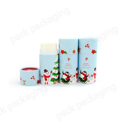 China Wholesale Recyclable Cheap Price Solid Perfume Deodorant Stick Container Sunscreen Packaging Twist Up Paper Tube for sale