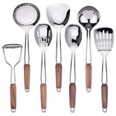 China 2020 Metal Kitchen Stainless Steel Kitchen Utensils Kitchen Accessory Utensil Set Steel for sale