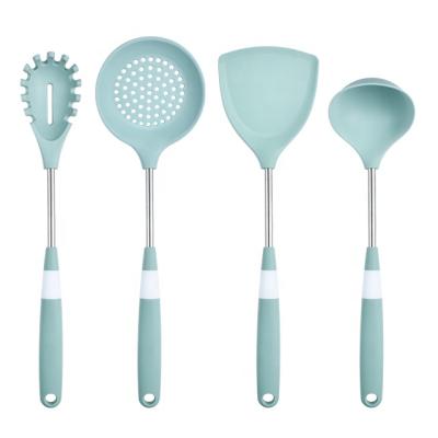 China Food Grade Silicone BPA FREE Silicone Cookware Tools Se Cookware Cookware Set Heat Resistant Silicone for sale