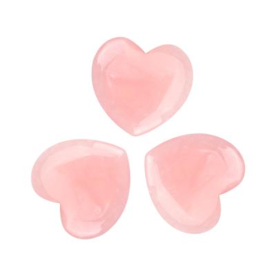 China Europe Rose quartz love stone crystal heart, real natural decorations for valentines day 2022 for sale