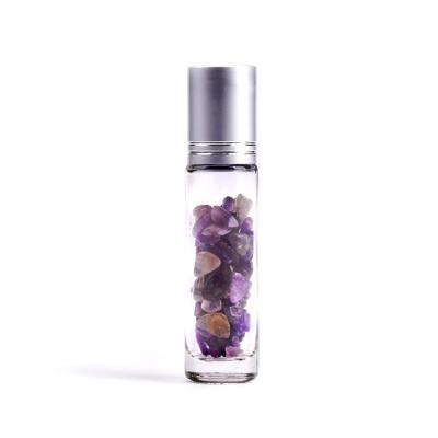 China home salon/beauty/airplane/travel. natural hot sale roll etc. on 5ml 10ml crystal essential oil roller bottles for oils for sale